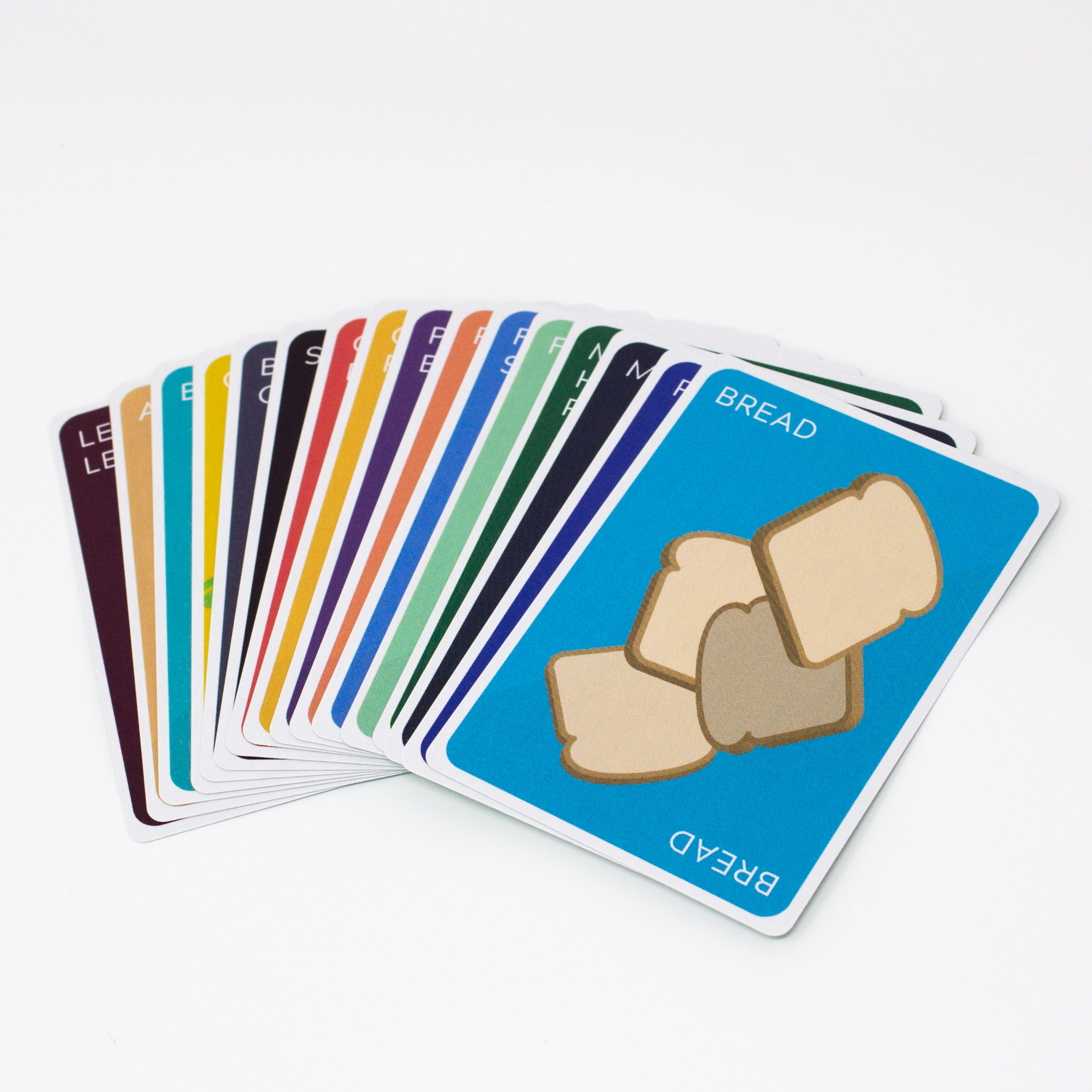 Card Game - Food Waste Card Spread